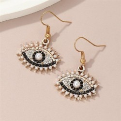 E occidental style retro Bohemia diamond woman eyes earring earrings Earring