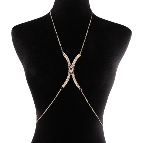 occidental style eyes flash diamond chain  fashion geometry claw chain chain woman