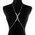occidental style eyes flash diamond chain  fashion geometry claw chain chain woman