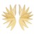 E occidental style personality exaggerating leaves splice earrings  retro Metal temperament fashion geometry Ear