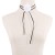  retro wind handmade flowers necklace  romantic rose cortex belt chain