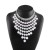 occidental style retro Pearl chain tassel necklace  fashion personality exaggerating clavicle chain