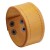  brief retro width leather occidental style punk wind man head layer Cowhide bracelet