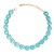 summer geometry surface Acrylic Round necklace candy colors girl clavicle chain