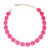 summer geometry surface Acrylic Round necklace candy colors girl clavicle chain