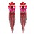 occidental style fashion temperament long style thin earrings diamond chain tassel earringsins wind earring ear
