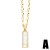 lady necklace embed zircon geometry love Five-pointed star pendant necklace gildednkw