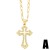 occidental style brief fashion cross necklace womanins samll clavicle chain temperament all-Purposenkv