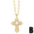 occidental style brief fashion cross necklace womanins samll clavicle chain temperament all-Purposenkv