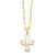  occidental style zircon cross necklace man woman personality fashion all-Purpose loversnkv