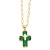  occidental style zircon cross necklace man woman personality fashion all-Purpose loversnkv