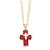  occidental style zircon cross necklace man woman personality fashion all-Purpose loversnkv