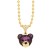 occidental style samll necklace womanins personality fully-jewelled lovely pendant temperament all-Purpose clav