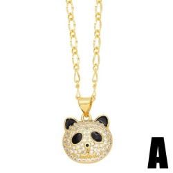 sweet lovely cat necklace woman brief small fresh love samll clavicle chain ch..