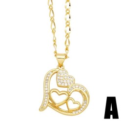 ins wind butterfly love necklace woman brief fashion pendant clavicle chainnku