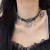 samll necklace woman twining Pearl butterfly clavicle chain personality exaggerating chain woman Collar