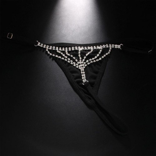 occidental style Rhinestone chain  vertical row  Wordbody chain