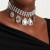 Rhinestone  temperament high drop necklace  classic pendant womannecklace