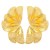 occidental style temperament petal ear stud Alloy flowers earrings big flower earring Earring