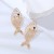  earrings occidental style Earring woman brief Earring hollow Alloy temperament gold