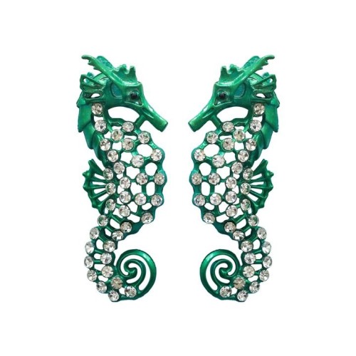 occidental styleI summer Alloy ear stud three-dimensional hollow diamond personality woman earrings wind