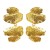  creative Irregular multilayer Metal splice Alloy earrings occidental style exaggerating Earring woman
