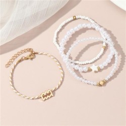 occidental style fashion creative Zodiac Pearl beads bracelet woman brief pers..