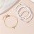 occidental style fashion creative Zodiac Pearl beads bracelet woman brief personality