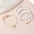 occidental style fashion creative Zodiac Pearl beads bracelet woman brief personality