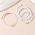 occidental style fashion creative Zodiac Pearl beads bracelet woman brief personality