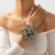 occidental style wind exaggerating rose bracelet  Pearl samll temperament elegant fashion flower