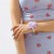 occidental style wind exaggerating rose bracelet  Pearl samll temperament elegant fashion flower