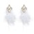 occidental style earrings feather tassel Earring woman exaggerating Bohemiaearrings
