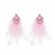 occidental style earrings feather tassel Earring woman exaggerating Bohemiaearrings
