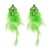 occidental style earrings feather tassel Earring woman exaggerating Bohemiaearrings