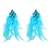 occidental style earrings feather tassel Earring woman exaggerating Bohemiaearrings