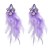 occidental style earrings feather tassel Earring woman exaggerating Bohemiaearrings