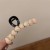 F Opal woman head hair clip temperament watch-face big hair clip more love