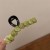 F Opal woman head hair clip temperament watch-face big hair clip more love