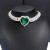occidental style new exaggerating big love chain personality multilayer Rhinestone clavicle chain ladynecklace