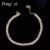 brief fully-jewelled necklace Collar Japan and Korea personality clavicle chain trend fashion necklace