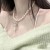 black same style Pearl necklace occidental style retro exaggerating fully-jewelled clavicle chain