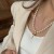 black same style Pearl necklace occidental style retro exaggerating fully-jewelled clavicle chain