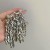occidental style wind retro temperament gold silver color long tassel leaf earrings samll high Earring woman