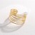 ins wind width titanium steel bangle geometry samll personality exaggerating occidental style stainless steel ba