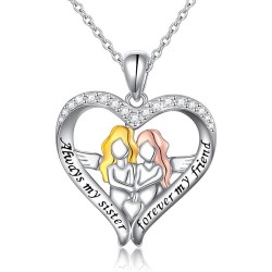   emu heart-shaped diamond samll fashion brief lady clavicle chain