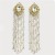 Rhinestone  fashion all-Purpose tassel earrings  brief rhombus woman style ear studearrings