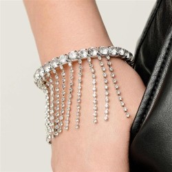  new Rhinestone  trend all-Purpose tassel bracelet  brief temperamentracelet