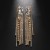 occidental style Rhinestone  fashion high tassel earrings  personality samll Earring womanearrings