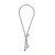  Rhinestone  brief temperament love necklace  drop tassel woman style chain necklace